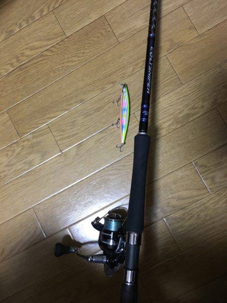 雨で激シブ?とりあえずサゴシ