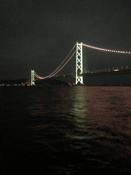 エギングしてたら今夜はタコ