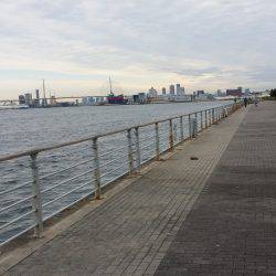 大阪南港でルアーの太刀魚