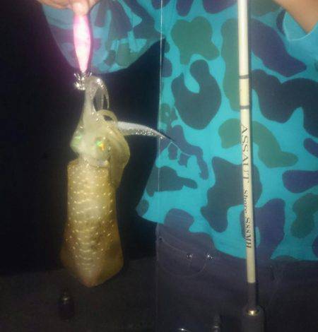 F1日本GPの合間にエギング