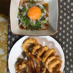 仕事帰りにエギング