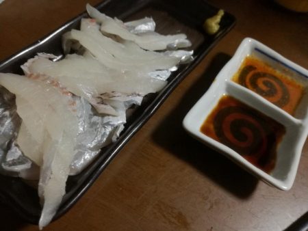 タチウオ　まずまず。