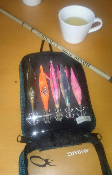 F1日本GPの合間にエギング