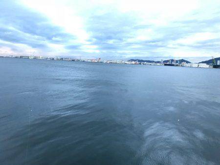 ポートアイランド タチウオエサ釣り入れ食い！