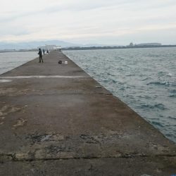 辰巳北波止にて