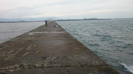 辰巳北波止にて