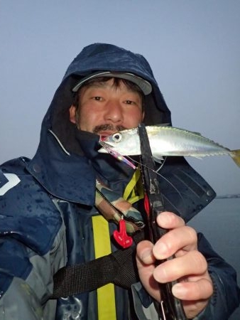 雨の太刀魚後サバゲーム
