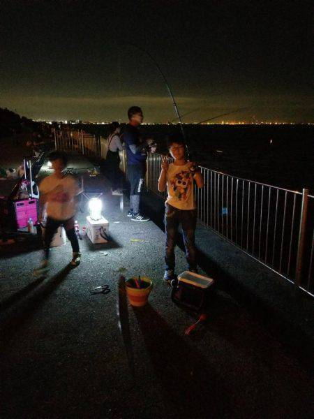 家族で南芦屋浜