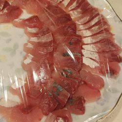 やっと釣れたハマチ君