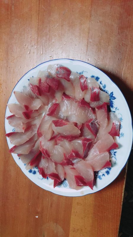 嵐の日は釣れる