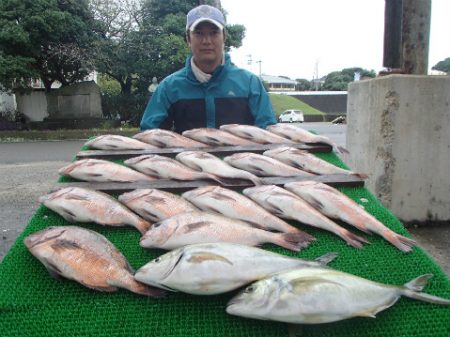 カタタのつり堀 釣果