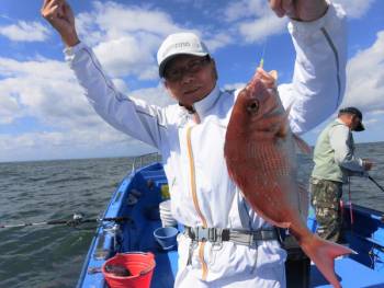 鯛紅丸 釣果