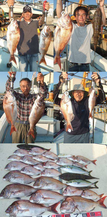 千秀丸 釣果