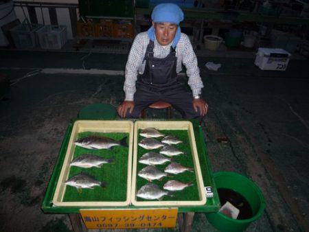 海山フィッシングセンター 釣果