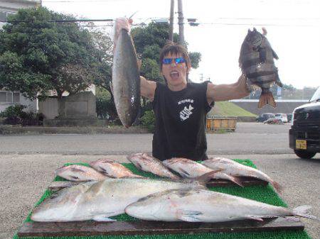 カタタのつり堀 釣果