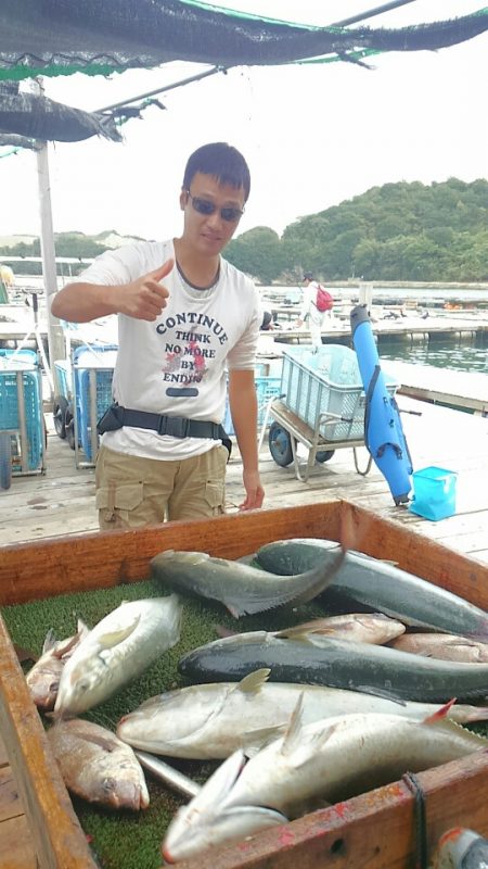 海の釣堀 海恵 釣果
