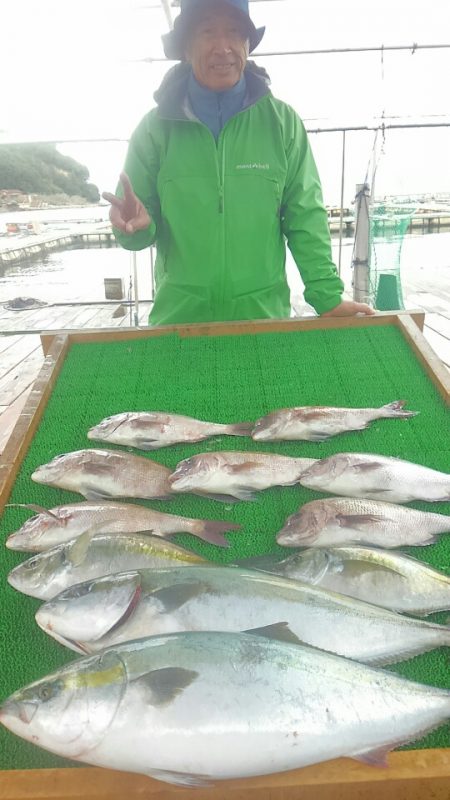 海の釣堀 海恵 釣果