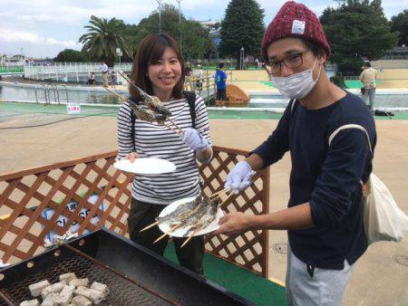 としまえんフィッシングエリア 釣果