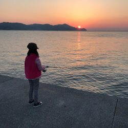 最後の一投に！