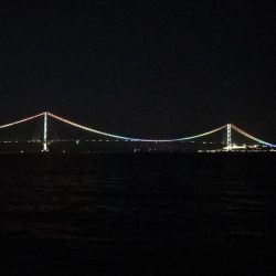 タチウオ釣りの予定がサバに