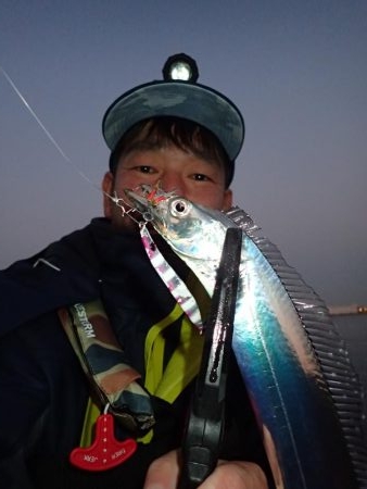 夢フィッシングさんで沖堤防！