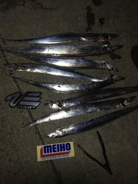 ウキとルアーで