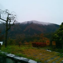 山はゆき～寒～！