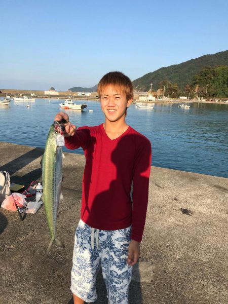 サゴシ2匹 ショアジギング