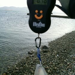 爆風の中の釣行