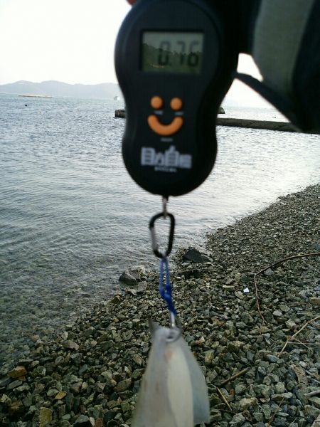 爆風の中の釣行