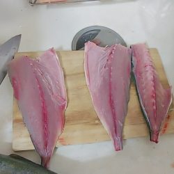 小雨がパラパラの中…