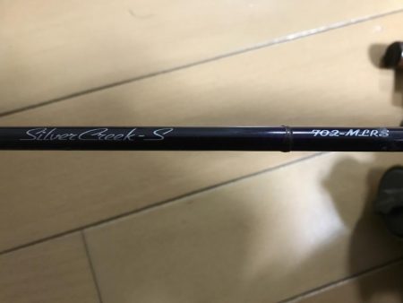 竿の改造試し釣り