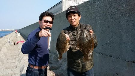 東二見人工島へ落ちギス狙い