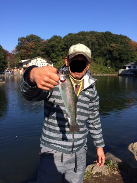 管理釣り場でトラウト！