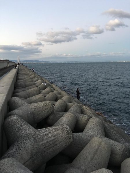 1ヒット1キャッチ 強風の中なんとか