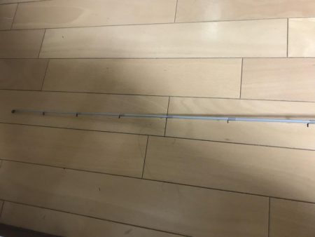 竿の改造試し釣り