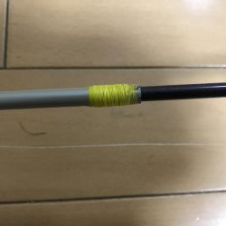 竿の改造試し釣り
