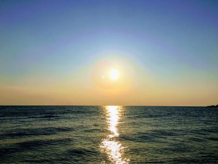 大里松原海岸 エギング