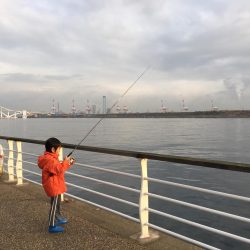 寒くて2時間で撤退（≧∇≦）