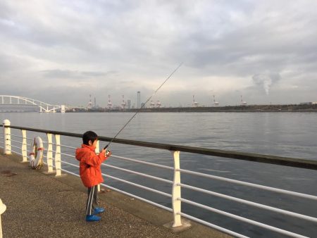 寒くて2時間で撤退（≧∇≦）