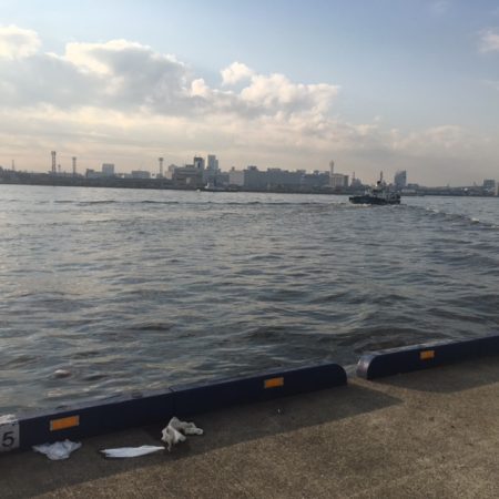 神戸港　小野浜辺りでタチウオ釣れました