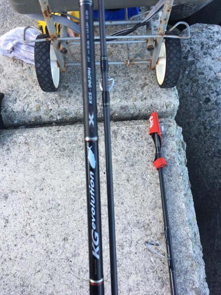 1ヒット1キャッチ 強風の中なんとか