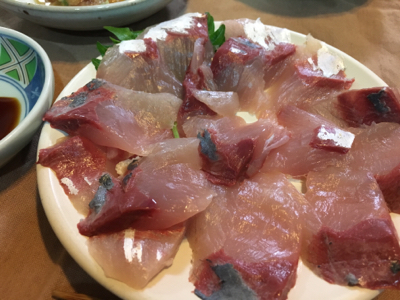 お久しぶりのハマチ