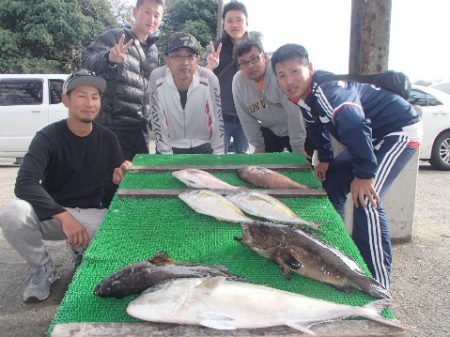 カタタのつり堀 釣果