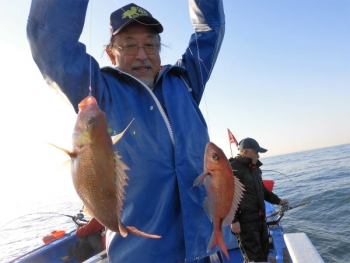 鯛紅丸 釣果
