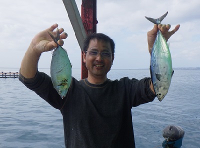 本部釣りイカダ 釣果