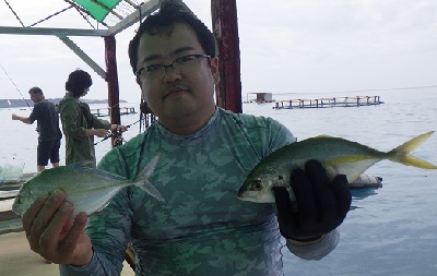 本部釣りイカダ 釣果