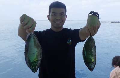 本部釣りイカダ 釣果