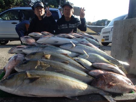 カタタのつり堀 釣果