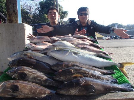 カタタのつり堀 釣果